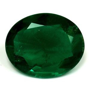 Oval Green Emerald 3.45ct loose gemstone