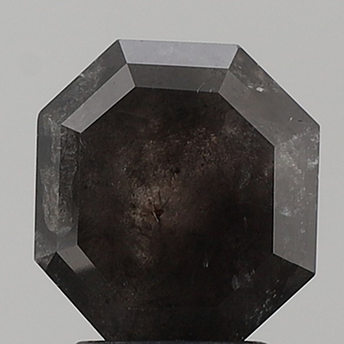 Octagonal Salt And Pepper Natural Diamond 2.19ct VS1 loose diamond