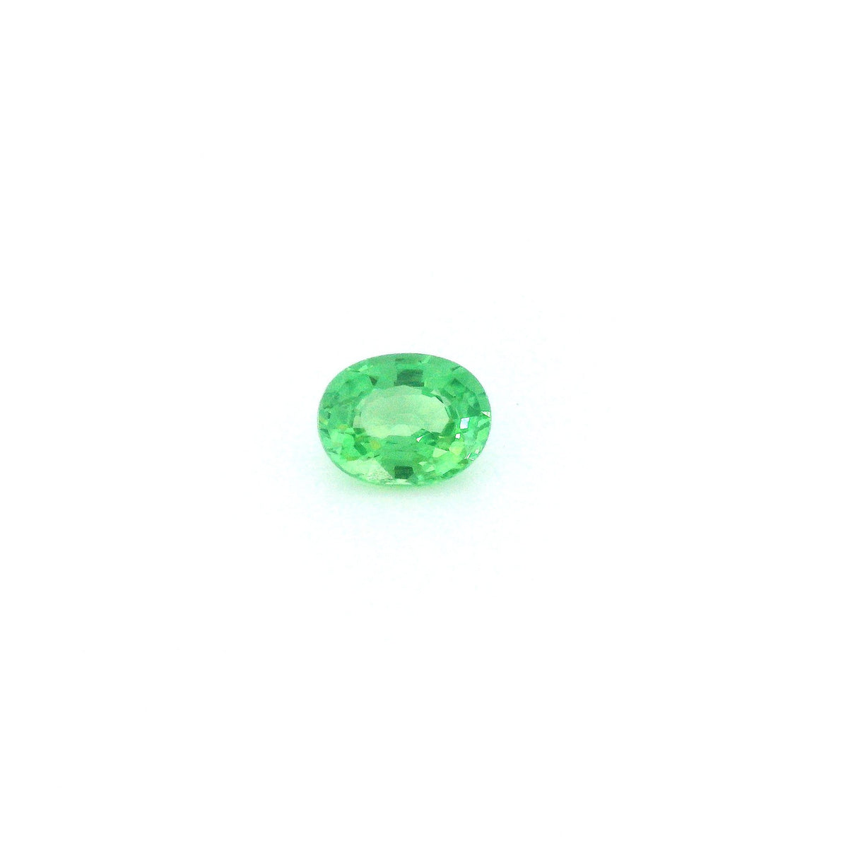 Oval Green Garnet 0.4ct loose gemstone