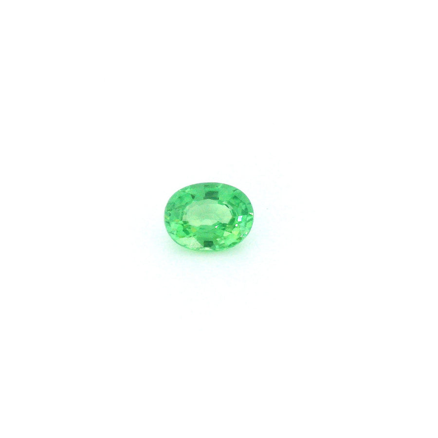 Oval Green Garnet 0.4ct loose gemstone