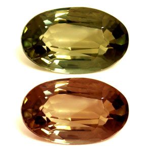Oval Green Alexandrite 0.69ct loose gemstone