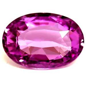 Oval Pink Sapphire 1.08ct loose gemstone