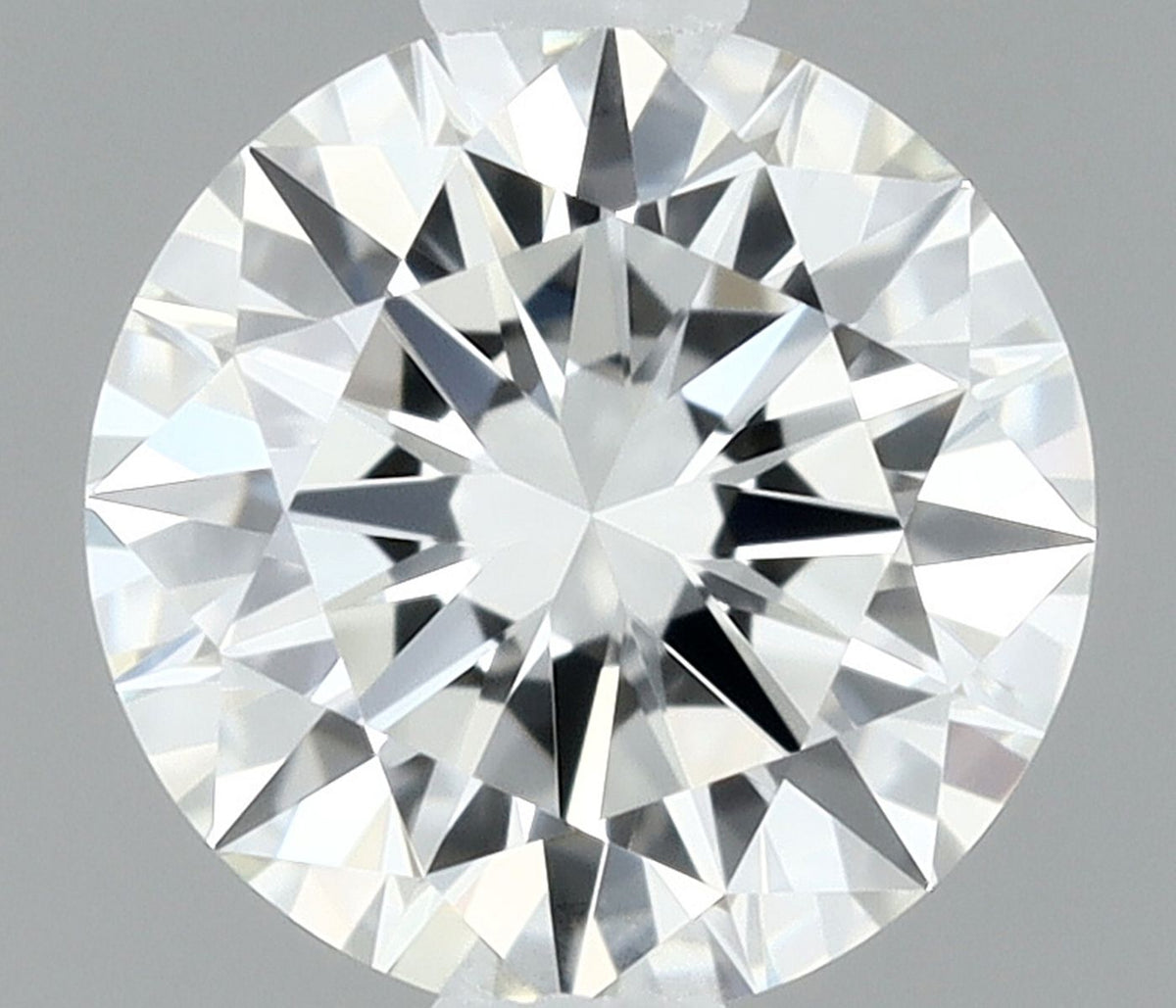Round Natural Diamond 0.42ct H IF