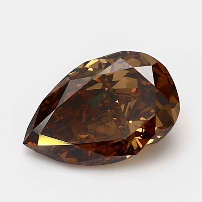 Pear Faint Green Natural Diamond 2.01ct SI1 loose diamond
