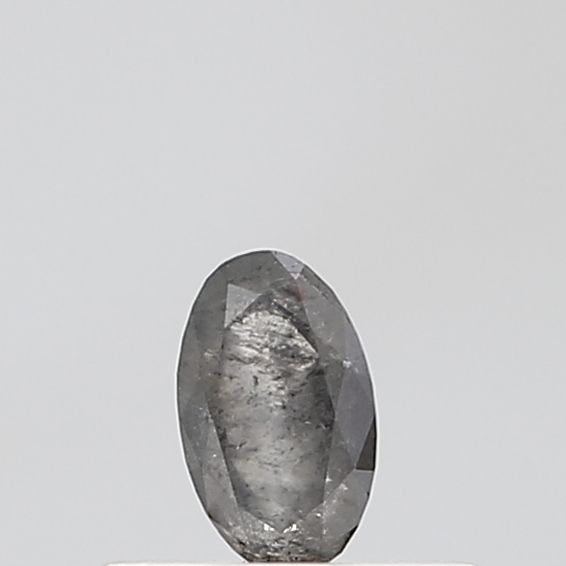 Oval Salt And Pepper Natural Diamond 0.23ct VS1 loose diamond