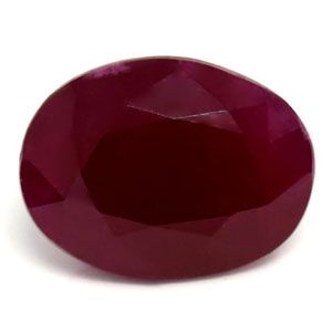 Oval Red Ruby 2.92ct loose gemstone