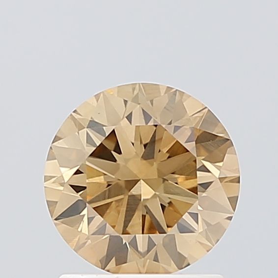 Round Brown Natural Diamond 1.39ct VS1 loose diamond