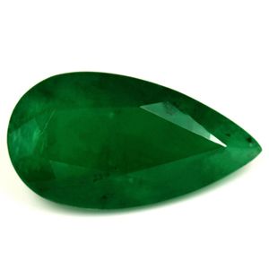 Pear Green Emerald 4.49ct loose gemstone