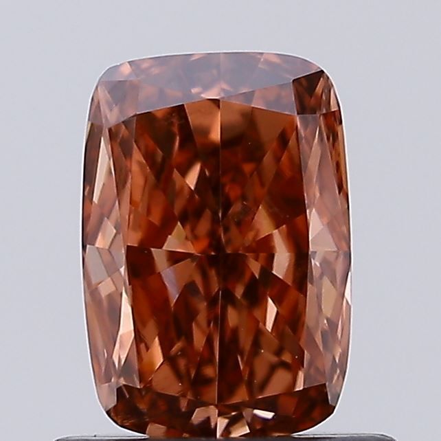 Cushion Fancy Brown Lab-grown Diamond 0.73ct VVS2 loose diamond