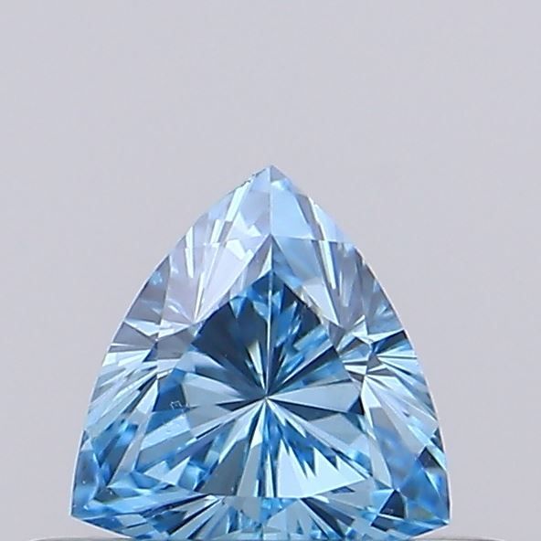Trilliant Fancy Vivid Blue Lab-grown Diamond 0.28ct VVS2 loose diamond