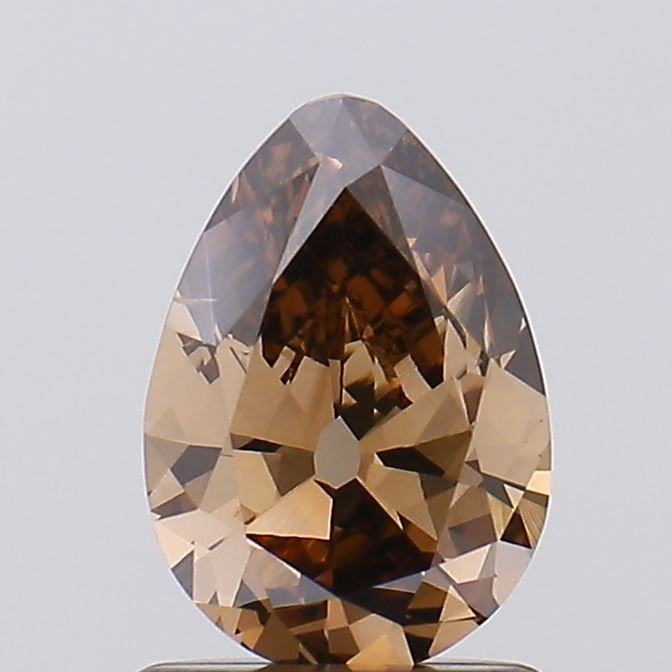 Pear Fancy Deep Brown Lab-grown Diamond 1.03ct VS2 loose diamond
