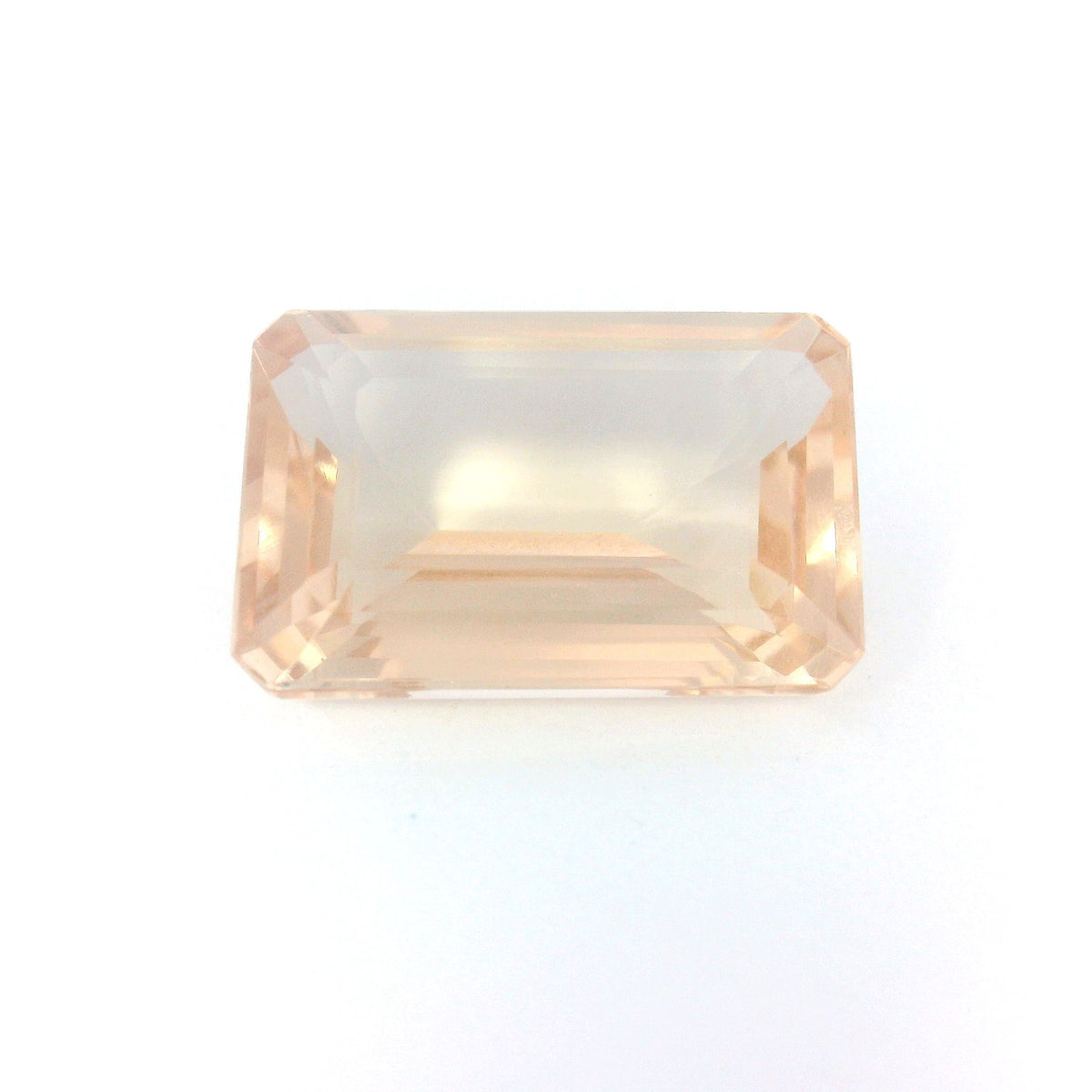 Octagonal Pink Morganite 5.95ct loose gemstone