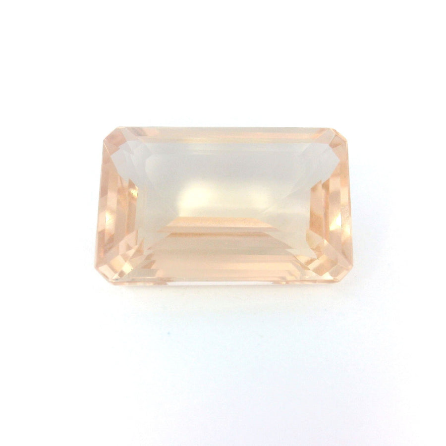 Octagonal Pink Morganite 5.95ct loose gemstone
