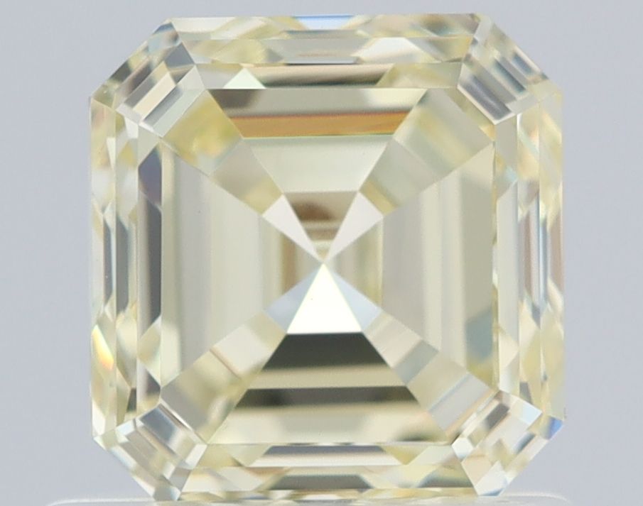 Square Emerald Fancy Light Yellow Natural Diamond 1.01ct VS1 loose diamond