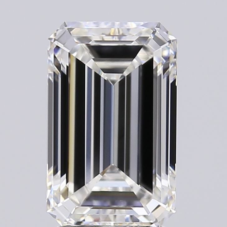 Emerald Lab-Grown Diamond 3.09ct F VVS1