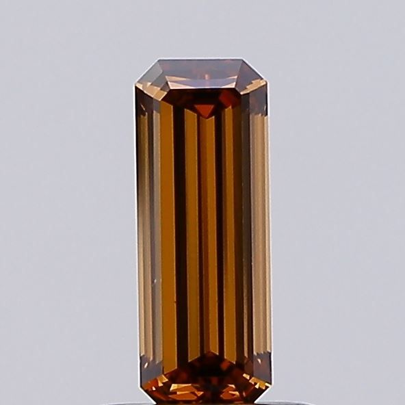 Emerald Fancy Brown Lab-grown Diamond 0.65ct VS1 loose diamond