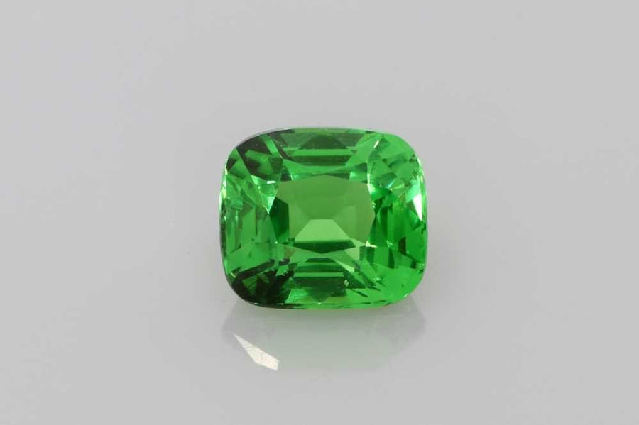 Cushion Green Garnet 1.58ct loose gemstone