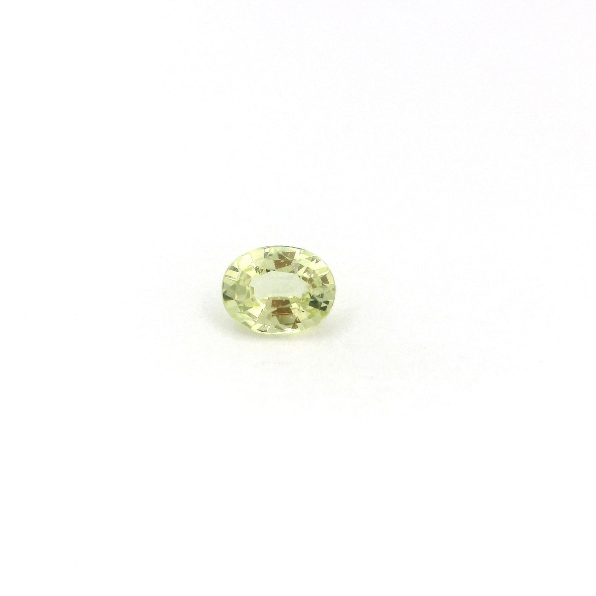 Oval Yellow Sapphire 0.4ct loose gemstone
