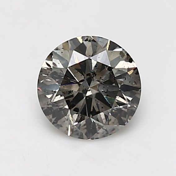 Round Fancy Dark Gray Natural Diamond 1.04ct loose diamond
