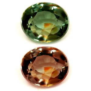 Oval Green Alexandrite 0.67ct loose gemstone