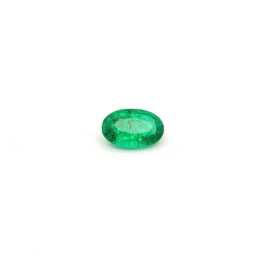 Oval Green Emerald 0.36ct loose gemstone
