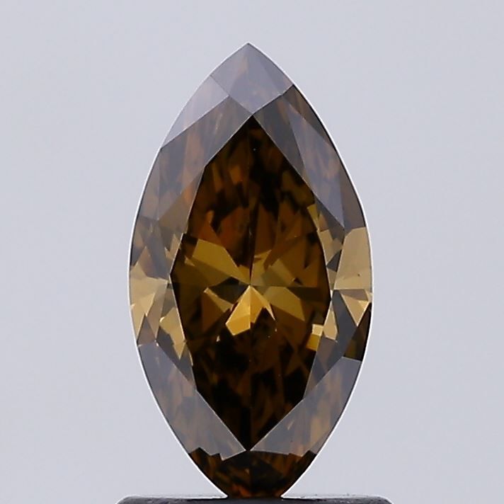 Marquise Fancy Brown Lab-grown Diamond 1.08ct VVS2 loose diamond
