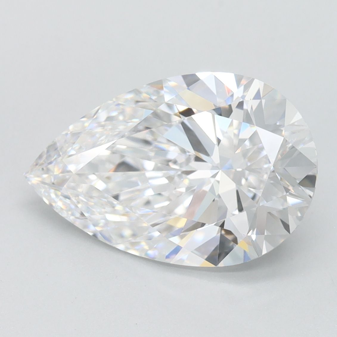 Pear Lab-Grown Diamond 2.56ct D IF