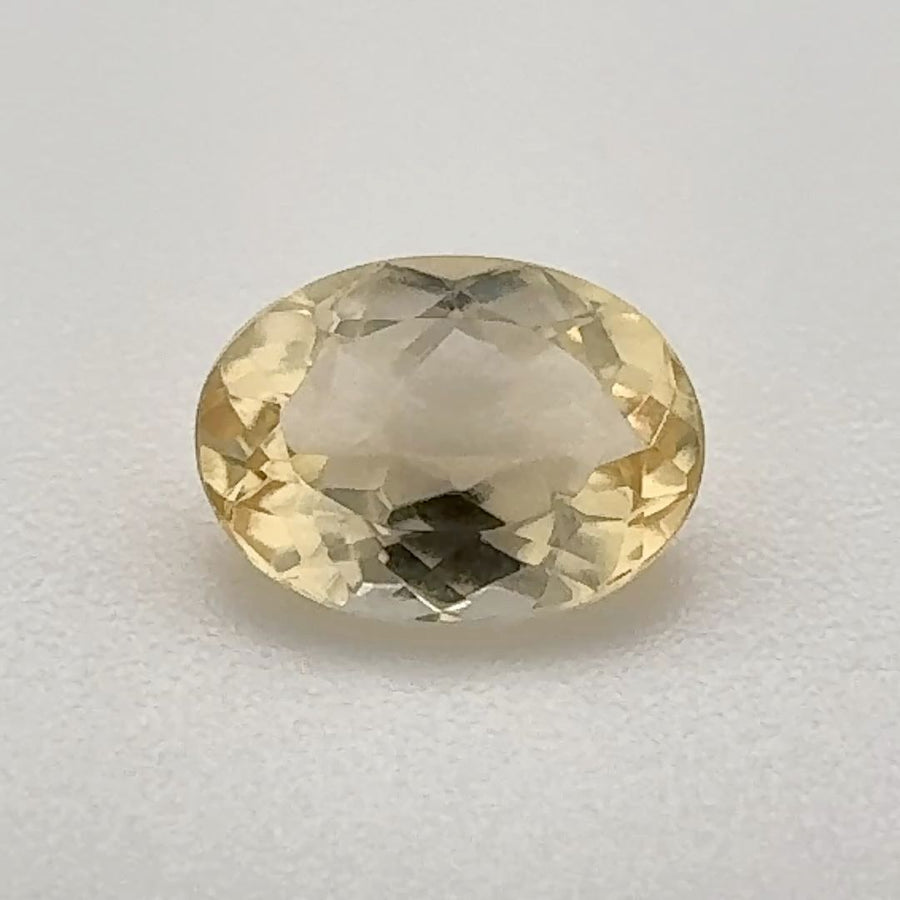 Oval Yellow Topaz 1ct loose gemstone