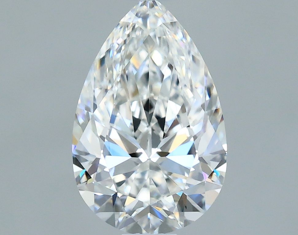 Pear Natural Diamond 0.75ct F VS1