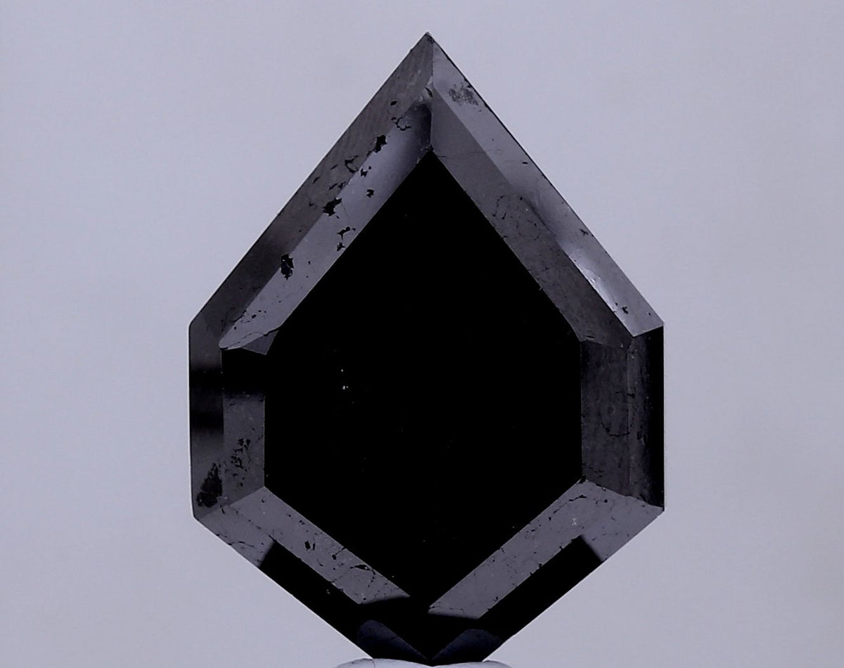 Shield Black Natural Diamond 25.54ct VS1 loose diamond