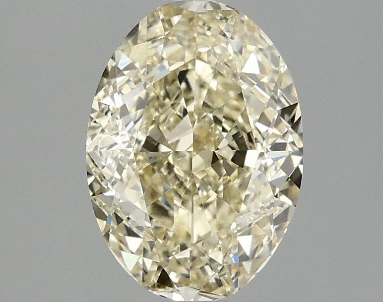 Oval Fancy Intense Yellow Lab-grown Diamond 2.03ct VVS2 loose diamond