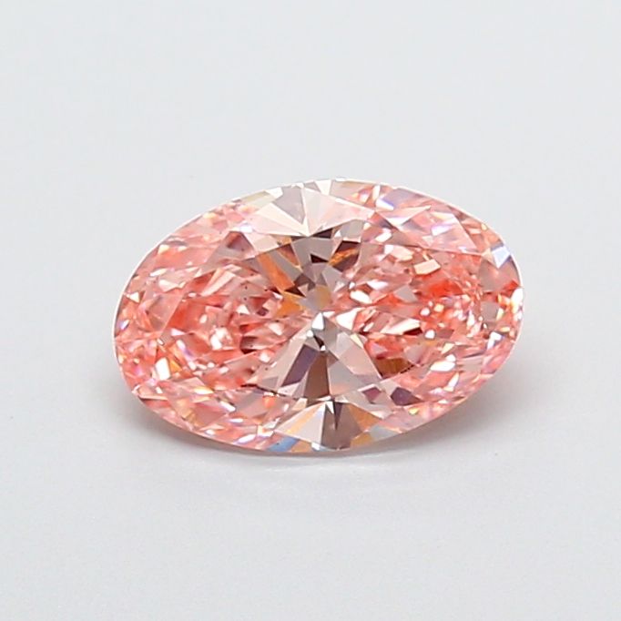 Oval Fancy Vivid Pink Lab-grown Diamond 1.41ct VS2 loose diamond