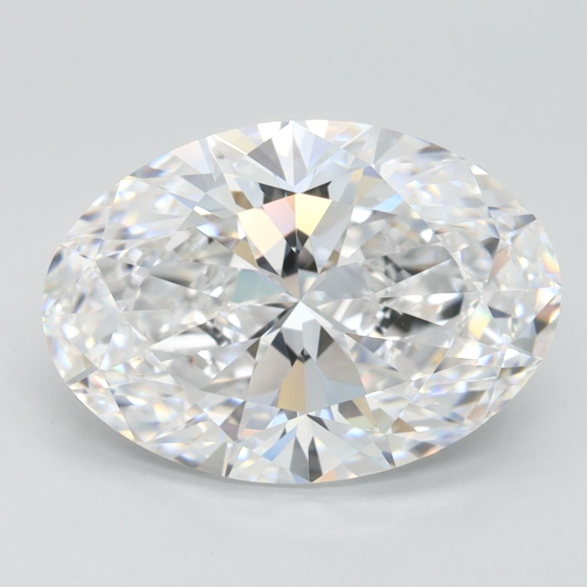Oval Lab-Grown Diamond 3.23ct D IF