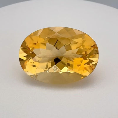 Oval Orange Citrine 12.58ct loose gemstone