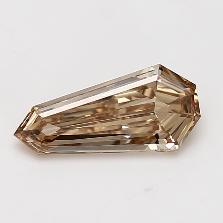 Kite Fancy Brown Yellow Natural Diamond 1.4ct VS2 loose diamond