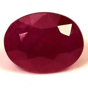 Oval Red Ruby 2.26ct loose gemstone