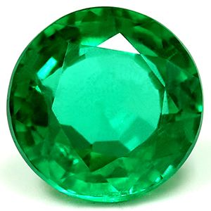Round Green Emerald 1.62ct loose gemstone