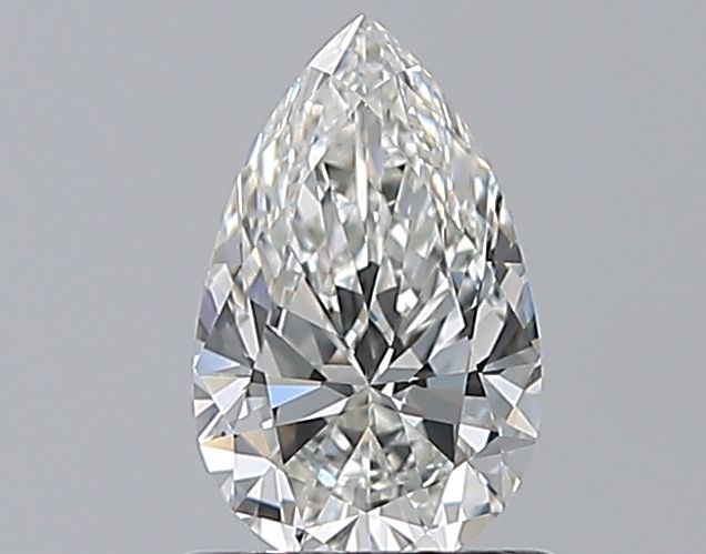 Pear Natural Diamond 0.82ct G IF
