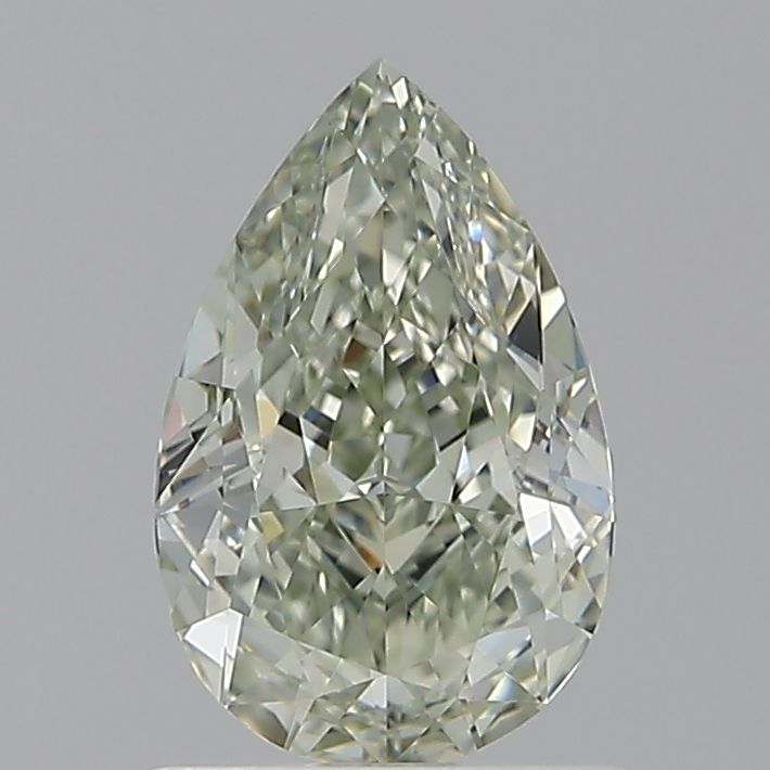 Pear Fancy Grayish Yellowish Green Natural Diamond 1.26ct VS1 loose diamond
