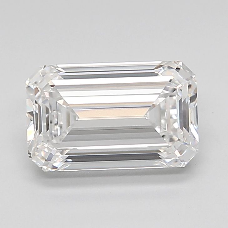 Emerald Lab-Grown Diamond 3.07ct D IF