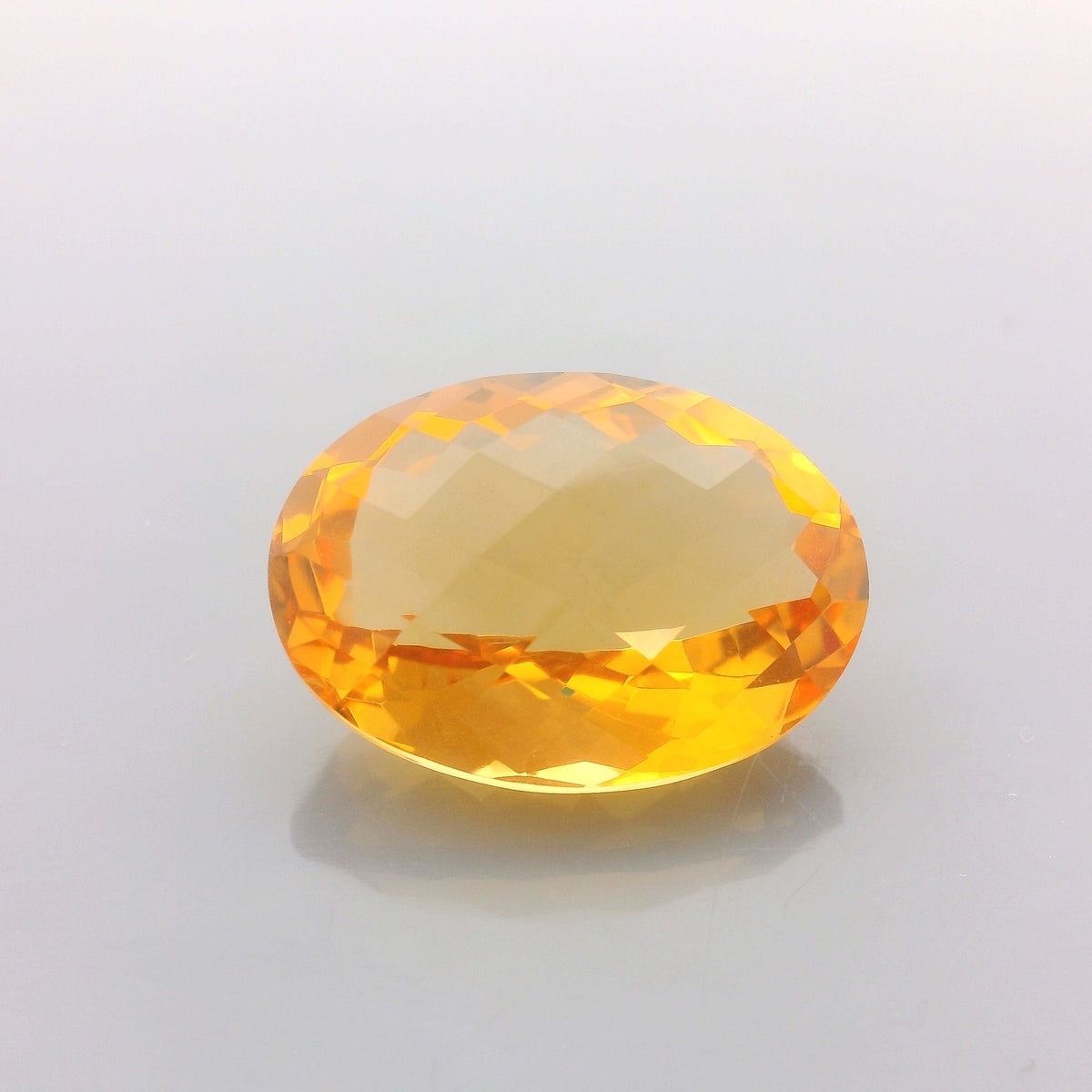 Oval Yellow Citrine 11.72ct loose gemstone