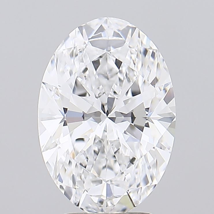 Oval Lab-Grown Diamond 3.72ct D IF