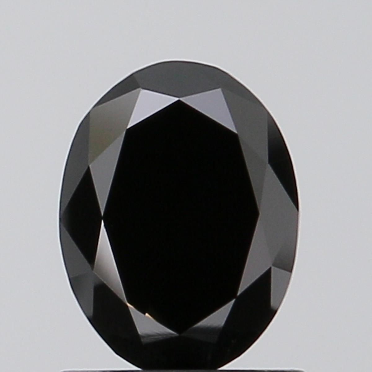 Oval Fancy Deep Black Lab-grown Diamond 1.39ct VS2 loose diamond