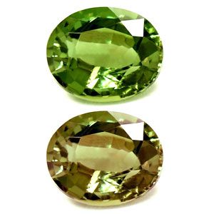 Oval Green Alexandrite 0.68ct loose gemstone