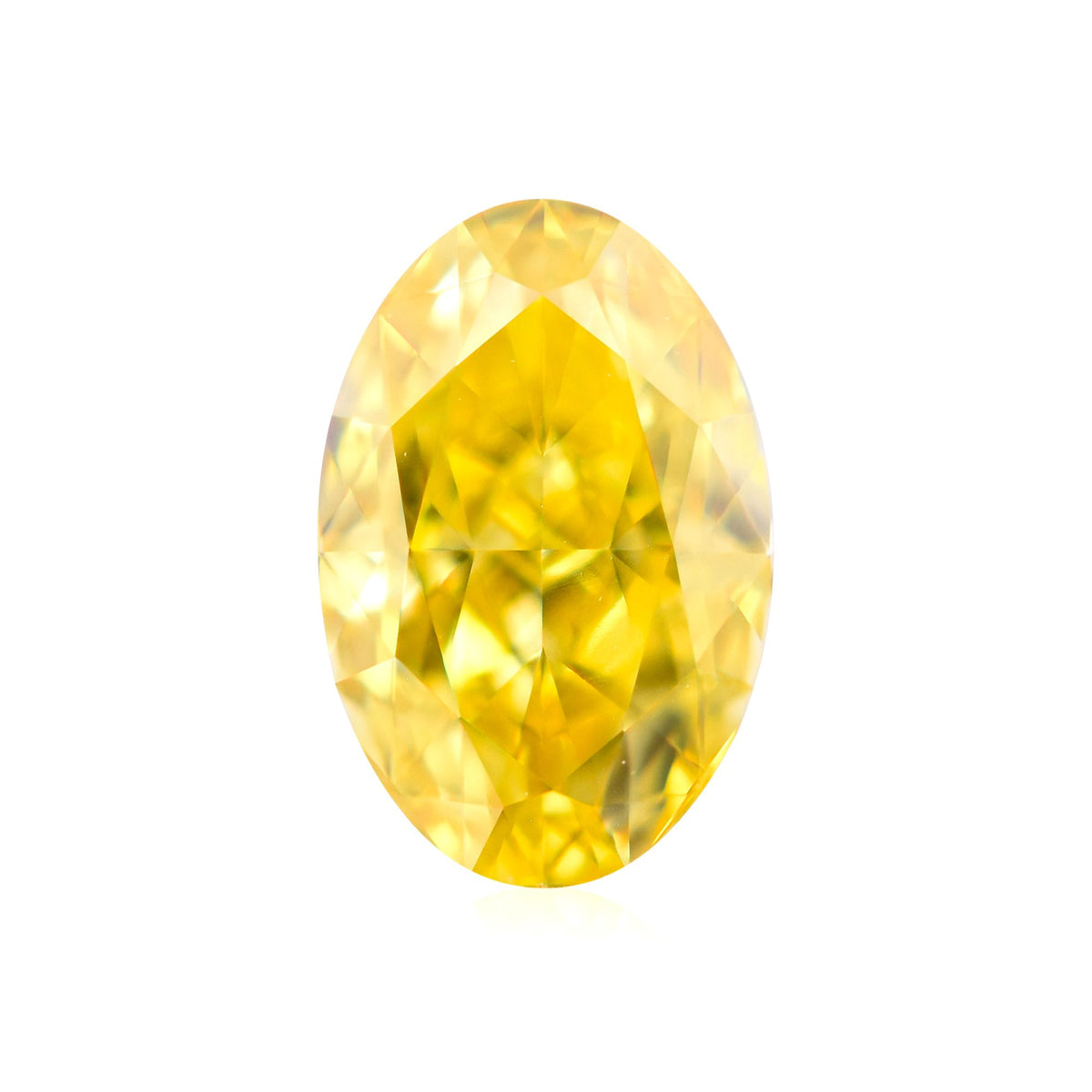 Oval Fancy Deep Orangey Pink Natural Diamond 0.5ct VVS2 loose diamond