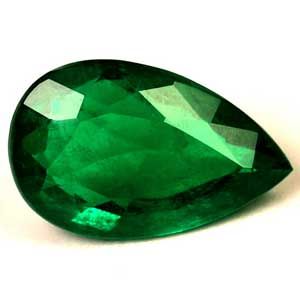 Pear Green Emerald 1.69ct loose gemstone