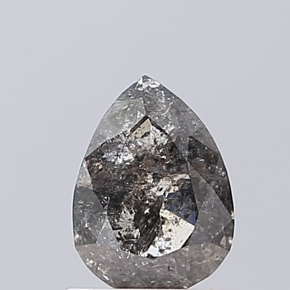 Pear Salt And Pepper Natural Diamond 1.12ct VVS2 loose diamond