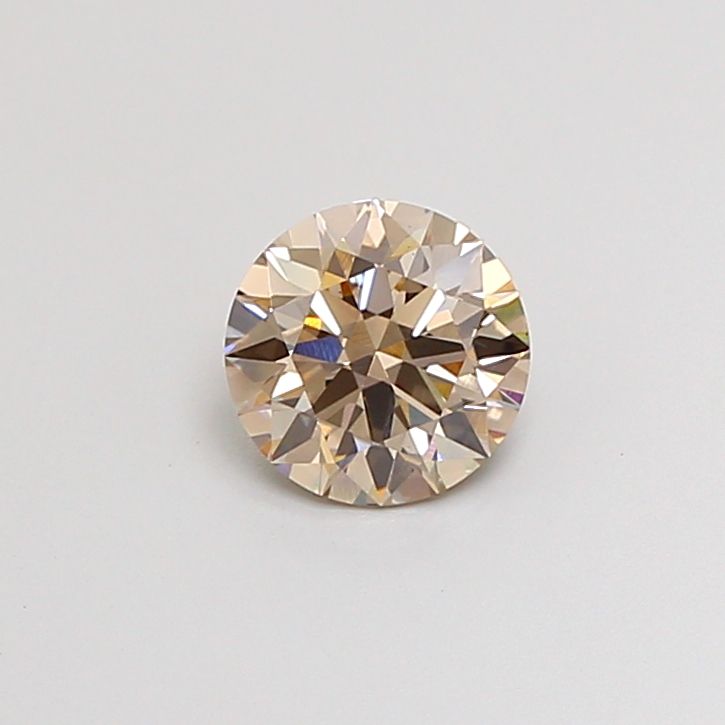 Round Fancy Light Brown Lab-grown Diamond 1.09ct VS1 loose diamond
