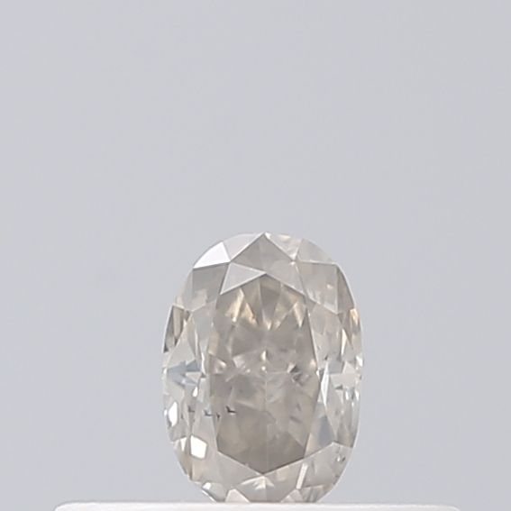 Oval Salt And Pepper Natural Diamond 0.2ct VVS2 loose diamond