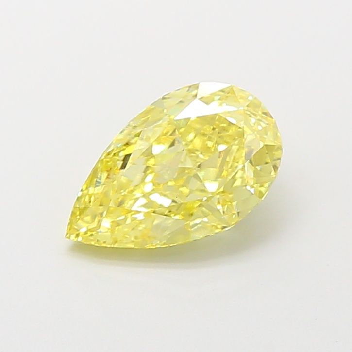 Pear Fancy Intense Yellow Lab-grown Diamond 2.04ct VS1 loose diamond